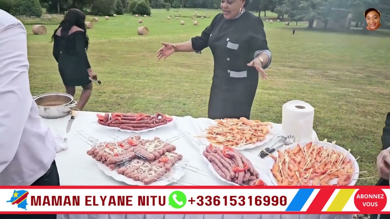 Maman Elyane  Service Traiteur La Providence , Votre Traiteur Africain , Congolais Alonga nzala