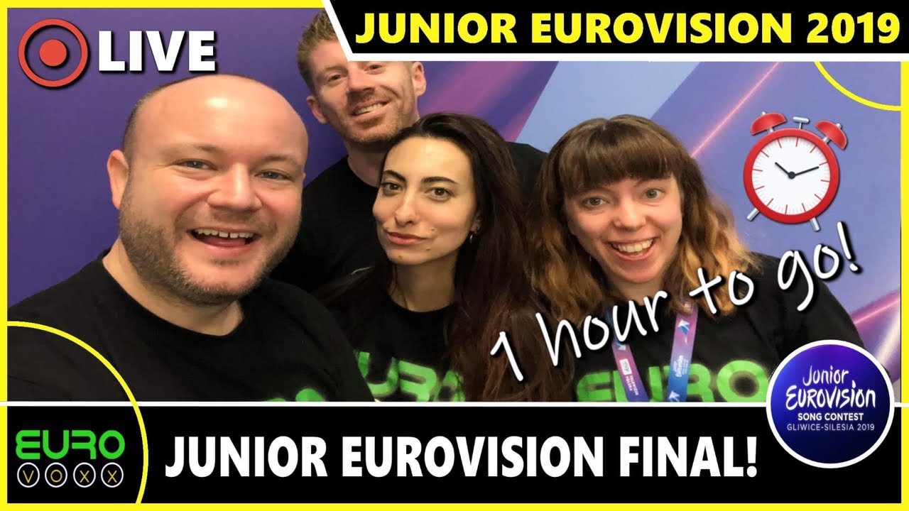 JUNIOR EUROVISION 2019: 1 HOUR TO GO! EUROVOXX LIVE