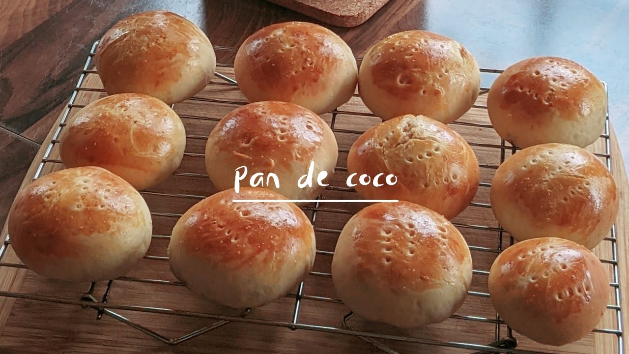 Pan De Coco (Filipino) Bread || step by step || Sai Borg