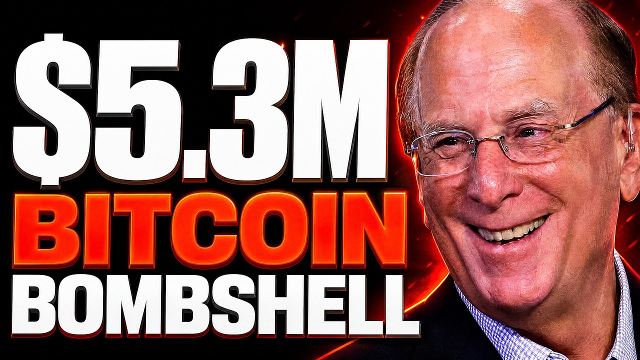 BlackRocks NEW Report Could SEND Bitcoin To $5.3M FASTER Than You Think!!! | EP 1533