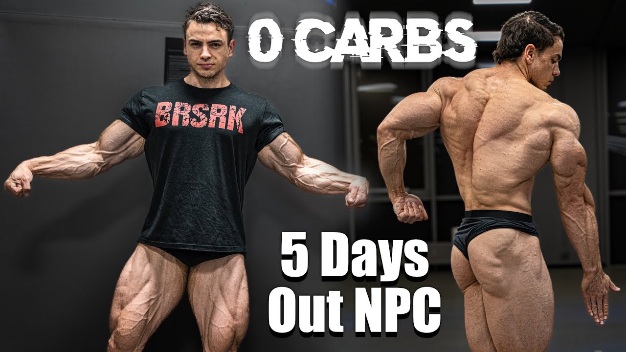 0 Carbs.. Entladen unter Qualen! 5 Days Out NPC