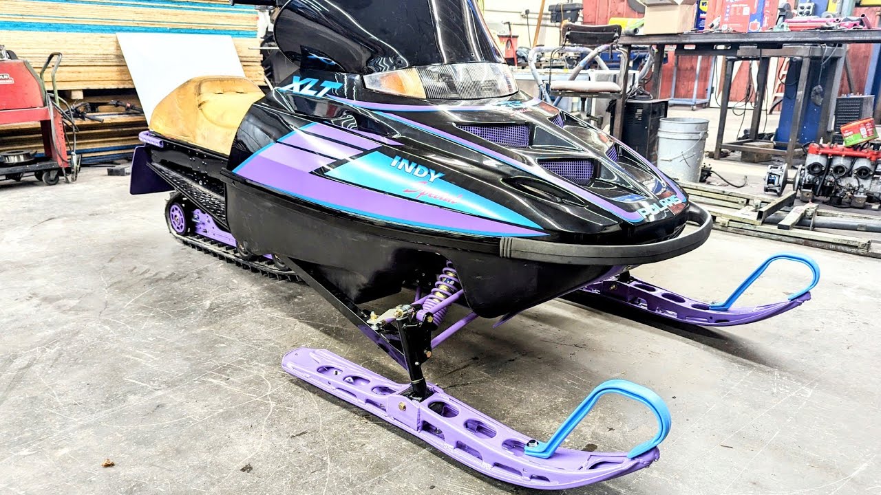 POLARIS SUPER MOD XLT 600 TRIPLE PIPED RACE SLED