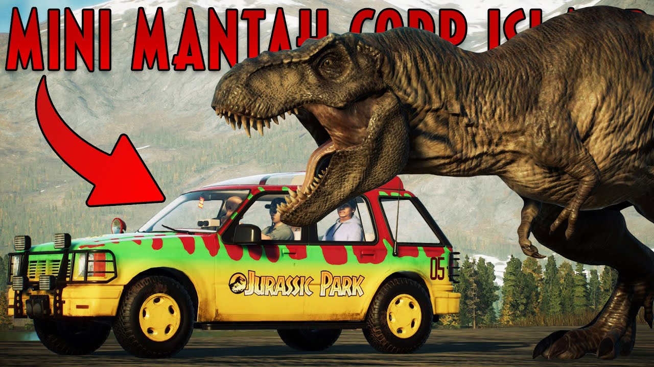 T. REX BREAKOUT Inspired Habitat | Jurassic World Evolution 2 Park Build