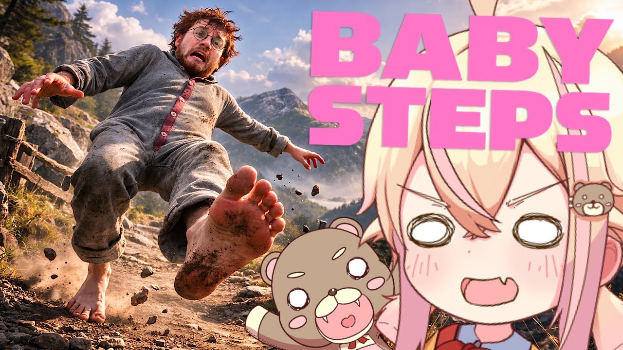 【BABY STEPS】裸足で山を歩くおじさんのゲーム