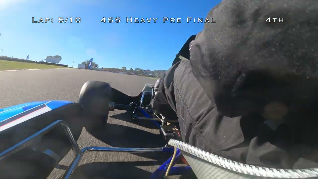 ERC Cumberland Ford 4SS Heavy Pre-Final at Canberra Kart Club - 3/5/25