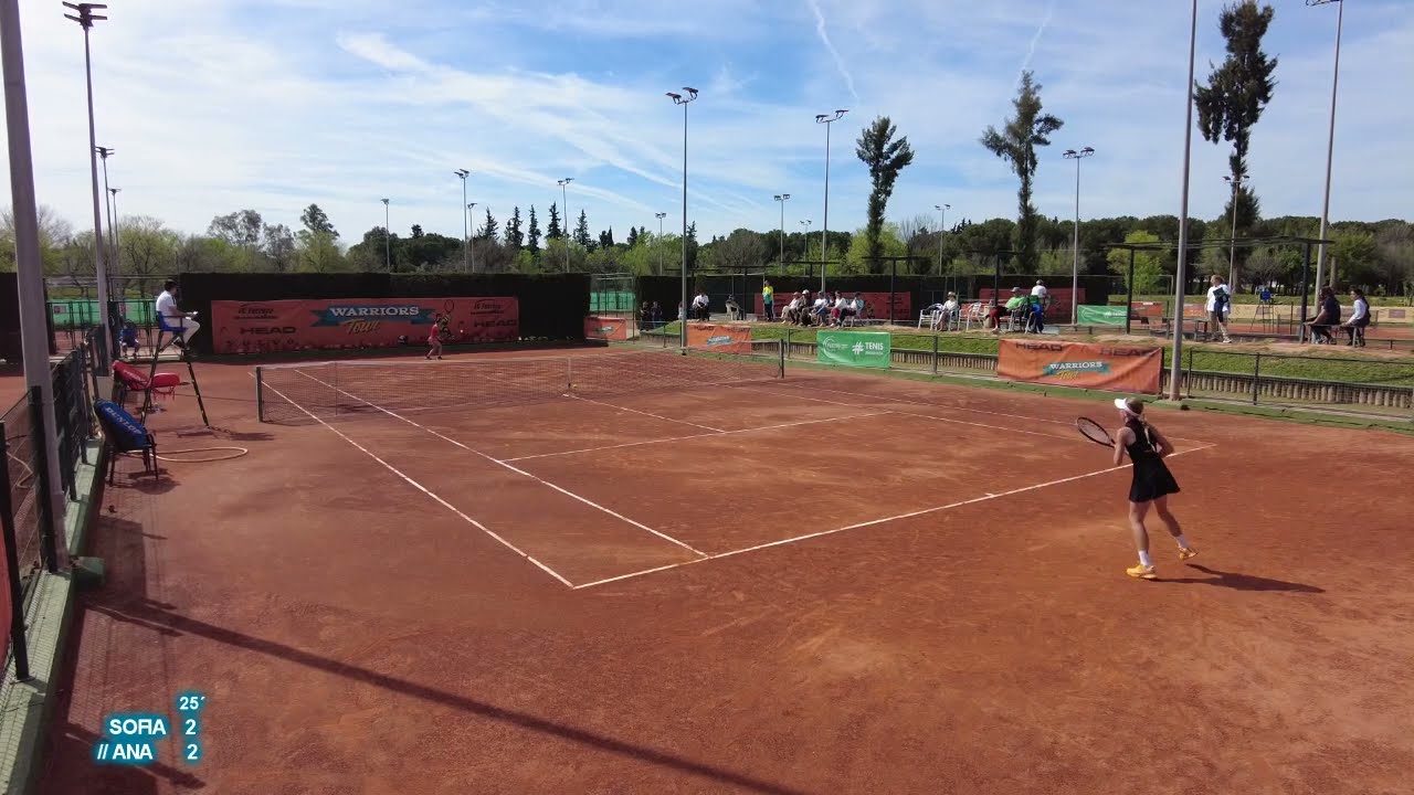 17 3 2024  FINAL  SUB 14 HIGHLIGHTS TORNEO NACIONAL WARRIORS TOUR SEVILLA  SOFIA VS ANA