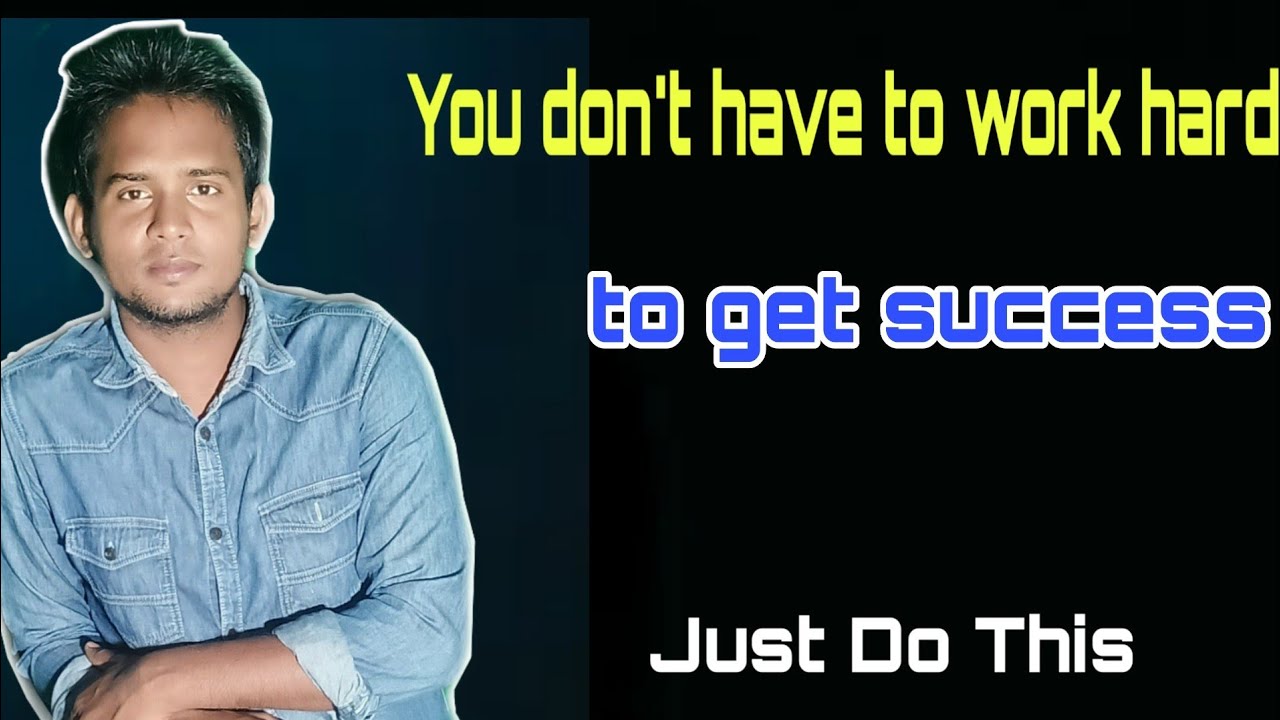 The Key 🔑 To Success Is Not Hard work||English Motivational Video||