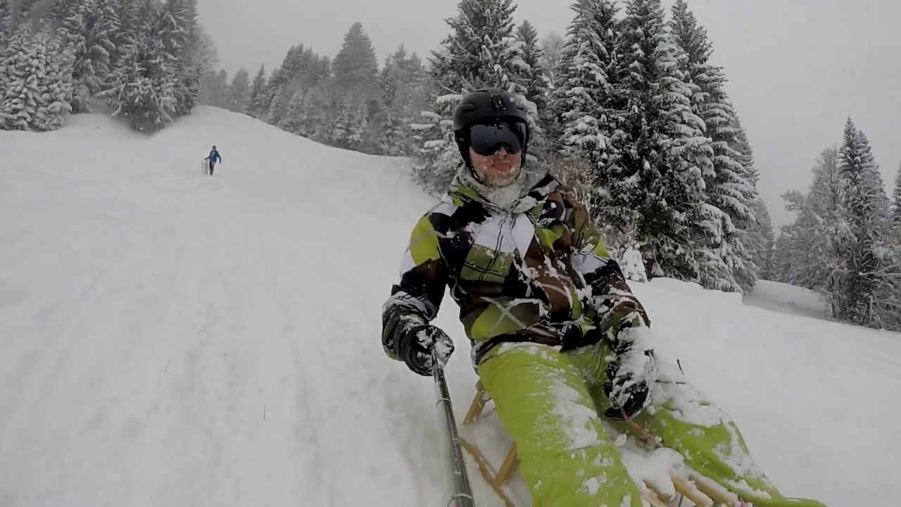 Rodeln in Garmisch 2017