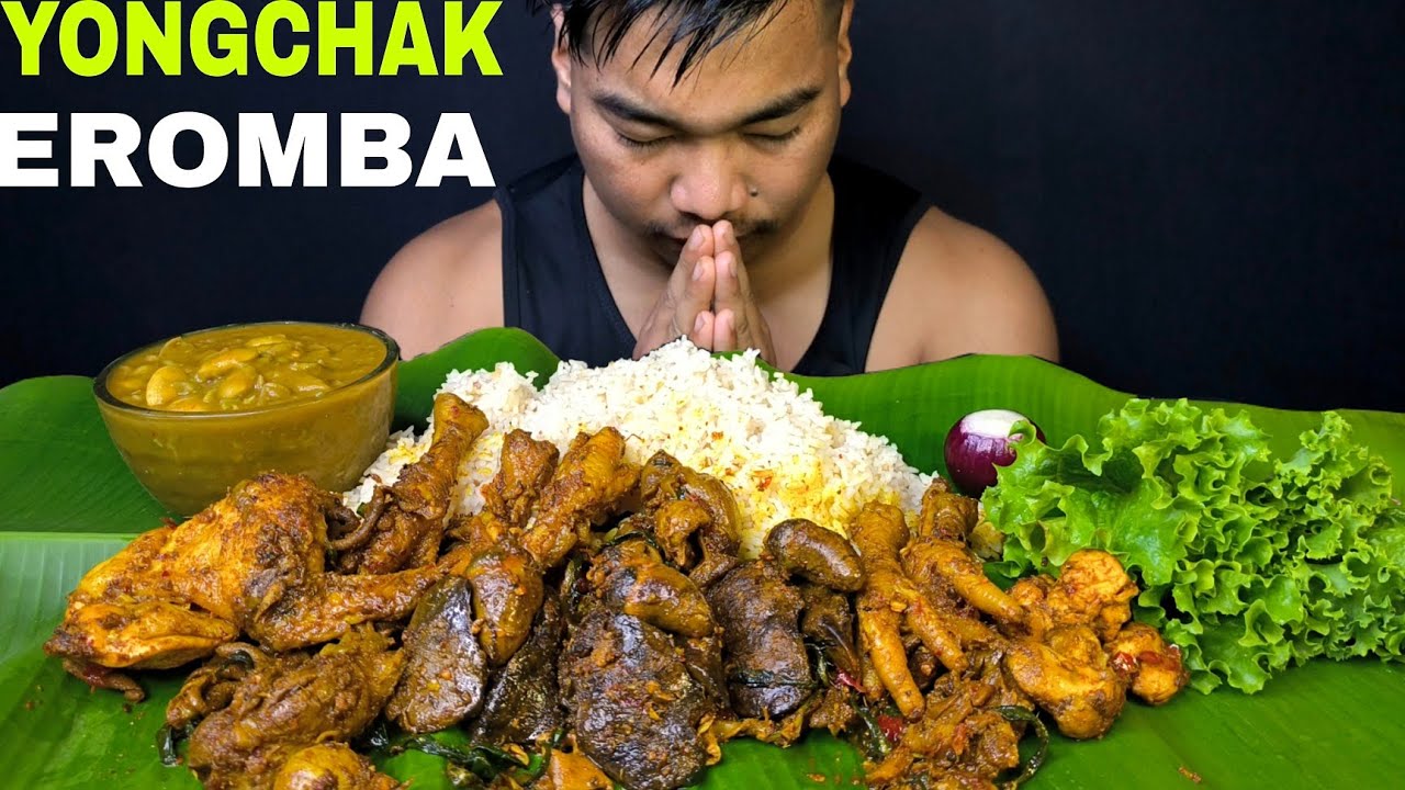 YONGCHAK EROMBA MUKBANG 🔥🔥//YEN PART NGOUBA KANGNA🤤//