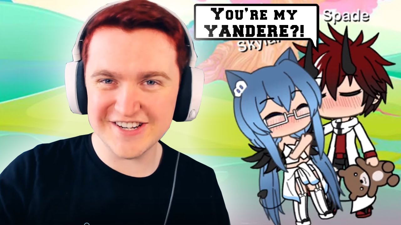 She's a YANDERE?! | Funny Gacha Life Mini Movie Story Reaction