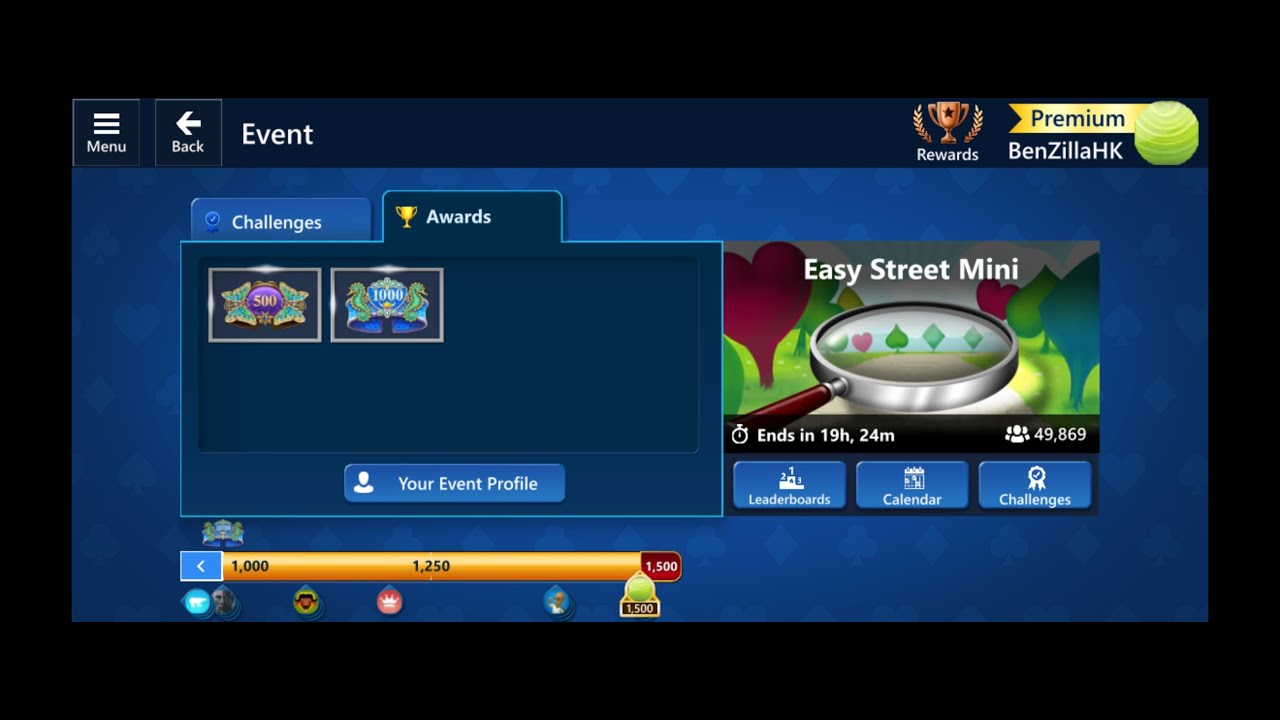Microsoft Solitaire Collection | Event Challenges: Easy Street Mini | 1 January 2026 Solution