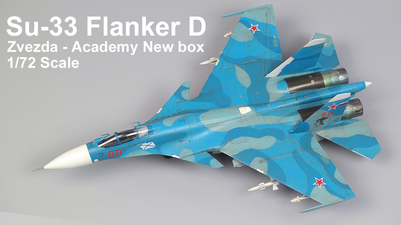 Sukhoi Su-33 Flanker D (Academy 1/72) #34