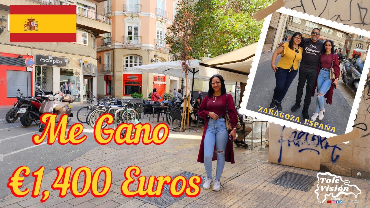 Esto Gana Una Latina En Hotelería En España 🇪🇸 | Zaragoza 2023