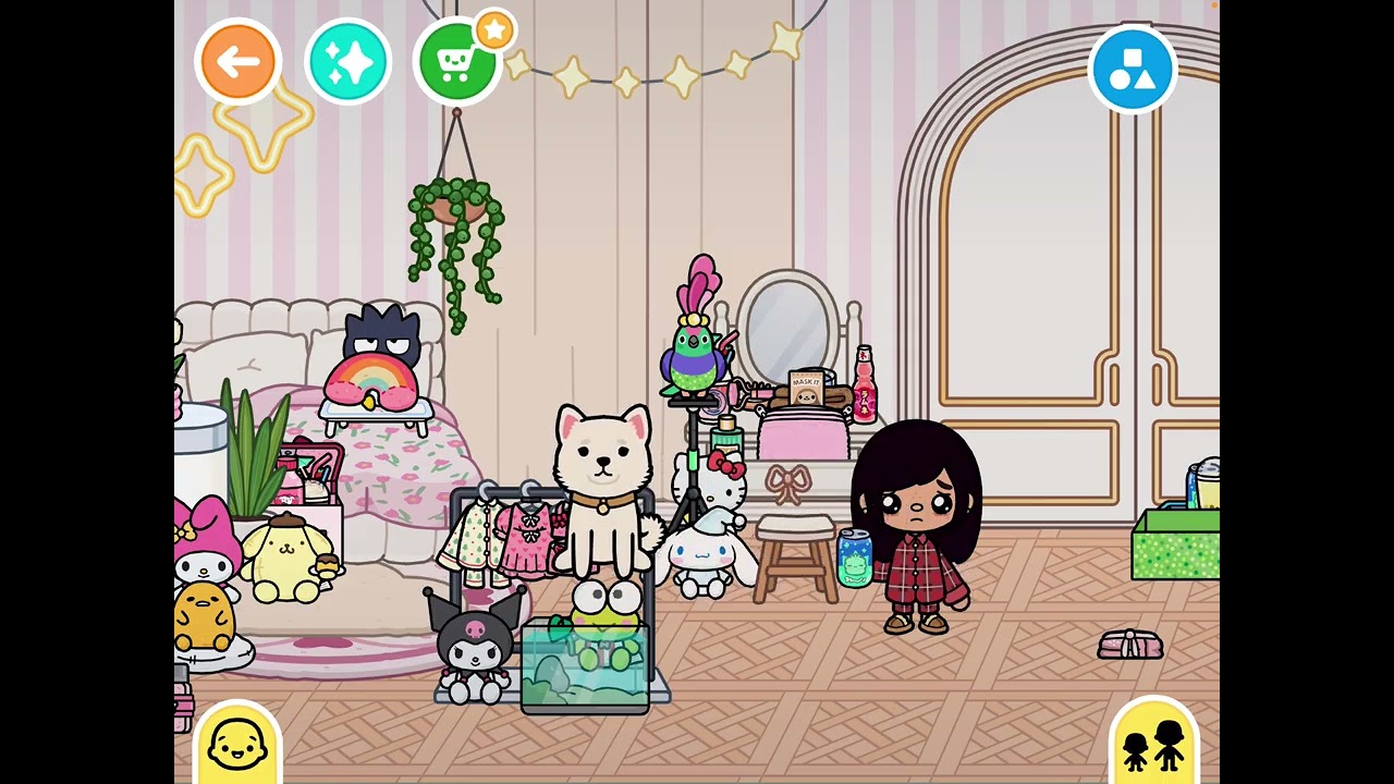 Mimi and Chloe’s morning routine