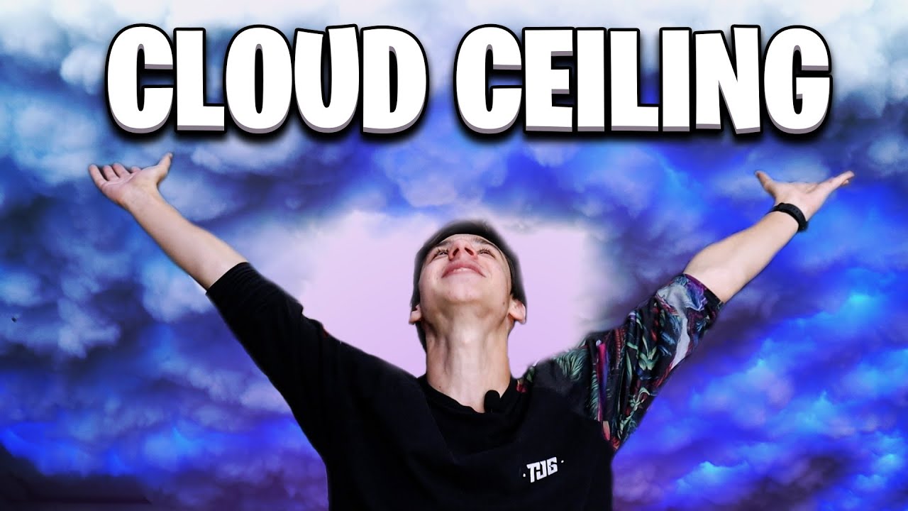 COM FAZER O MELHOR TETO DE NUVEM - CLOUD CEILING