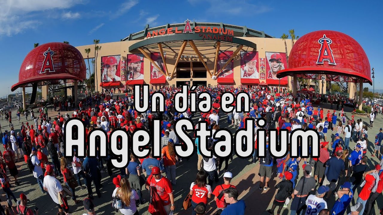 ANGEL STADIUM: ANAHEIM y su GRAN A!