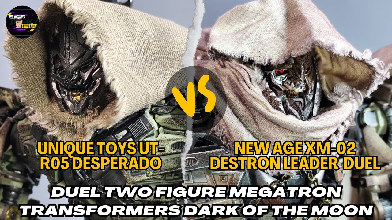WHO'S WINNER?! Newage Megatron NA XM-2 Vs Unique Toys Desperado Transformers DOTM