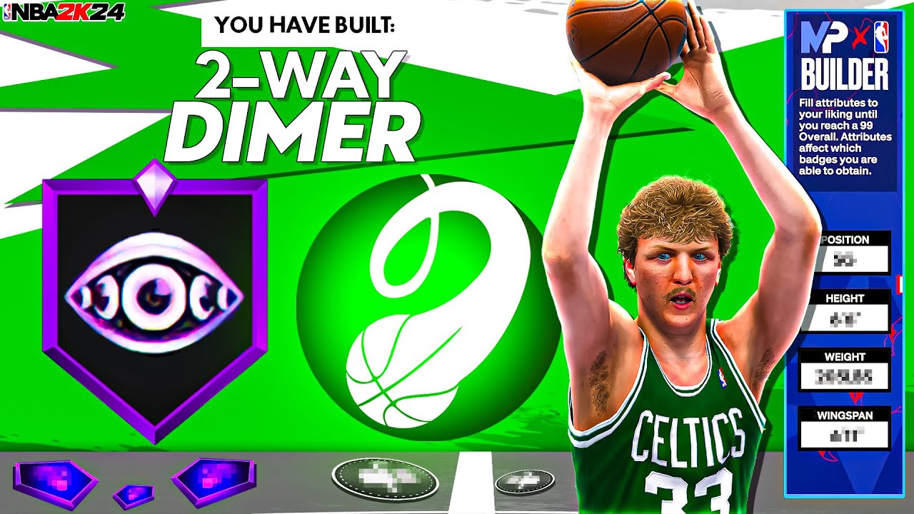 Creating the Ultimate 2-Way Dimer Build in NBA 2K24!