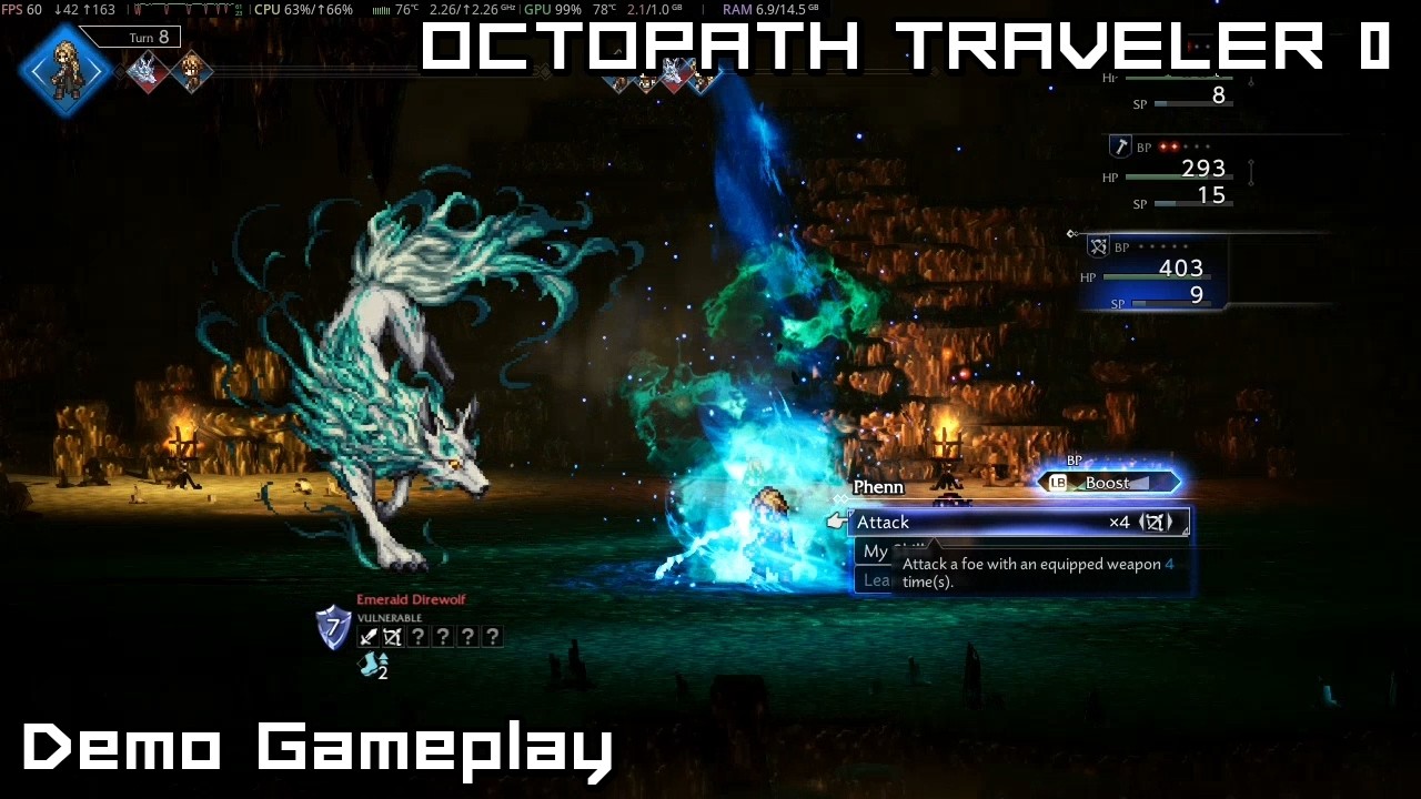 OCTOPATH TRAVELER 0 Demo