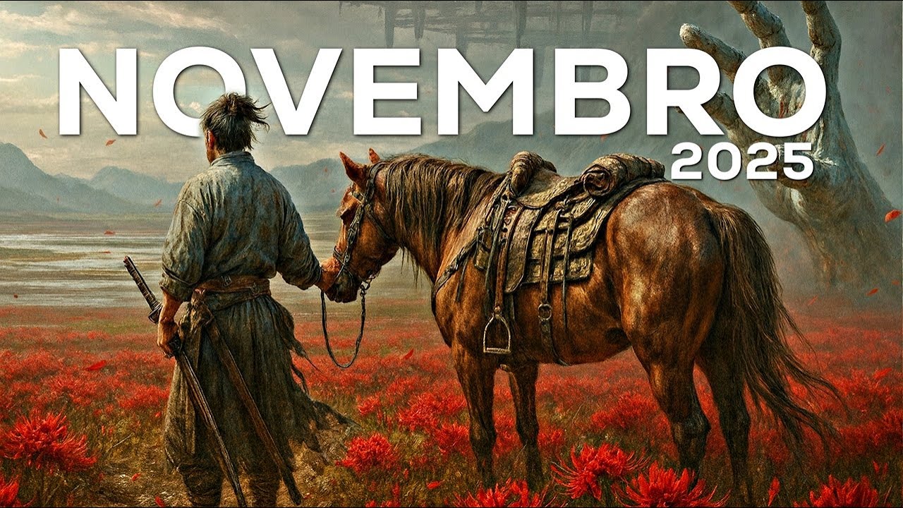 TOP 15 : NOVOS JOGOS em NOVEMBRO DE 2025! - PS5, XSERIES, SWITCH, PC, PS4, XONE