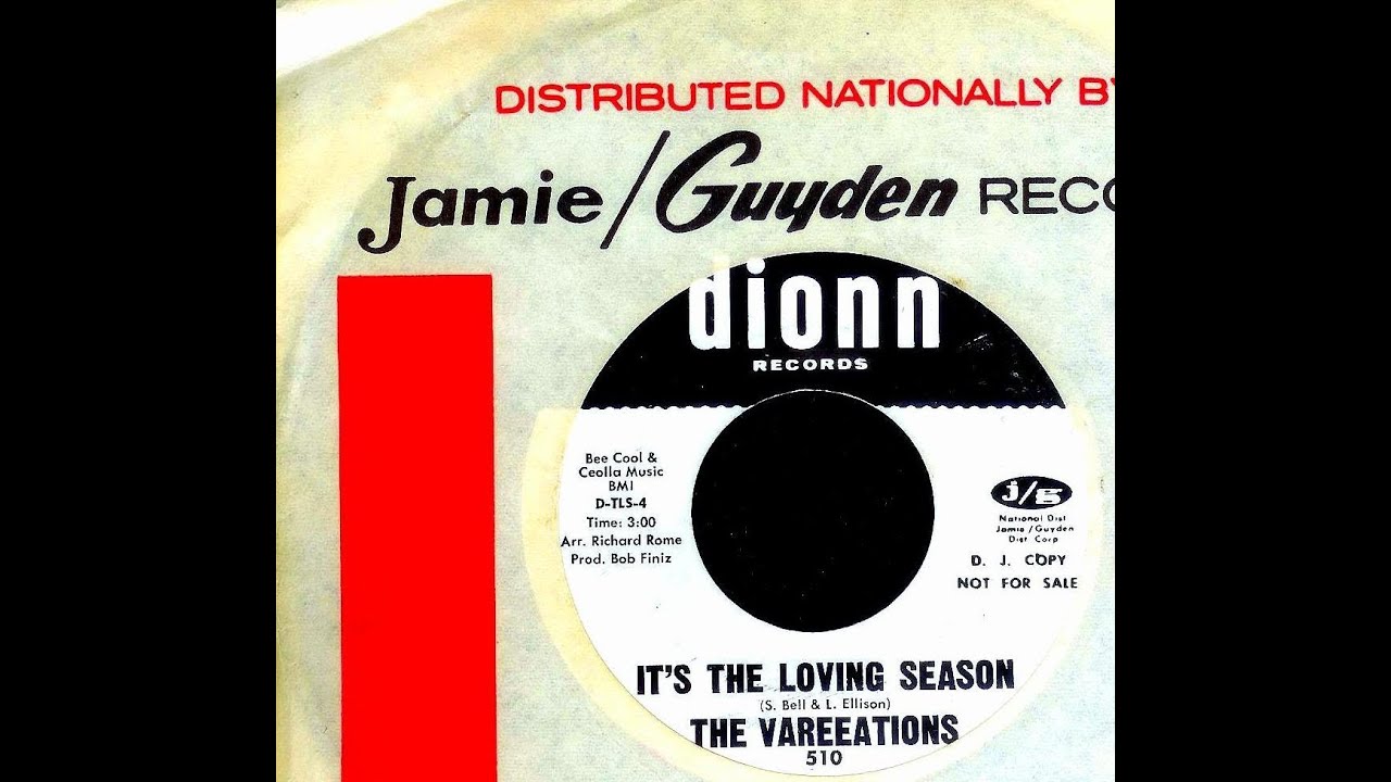 Vareeations - IT'S THE LOVING SEASON  (1968)