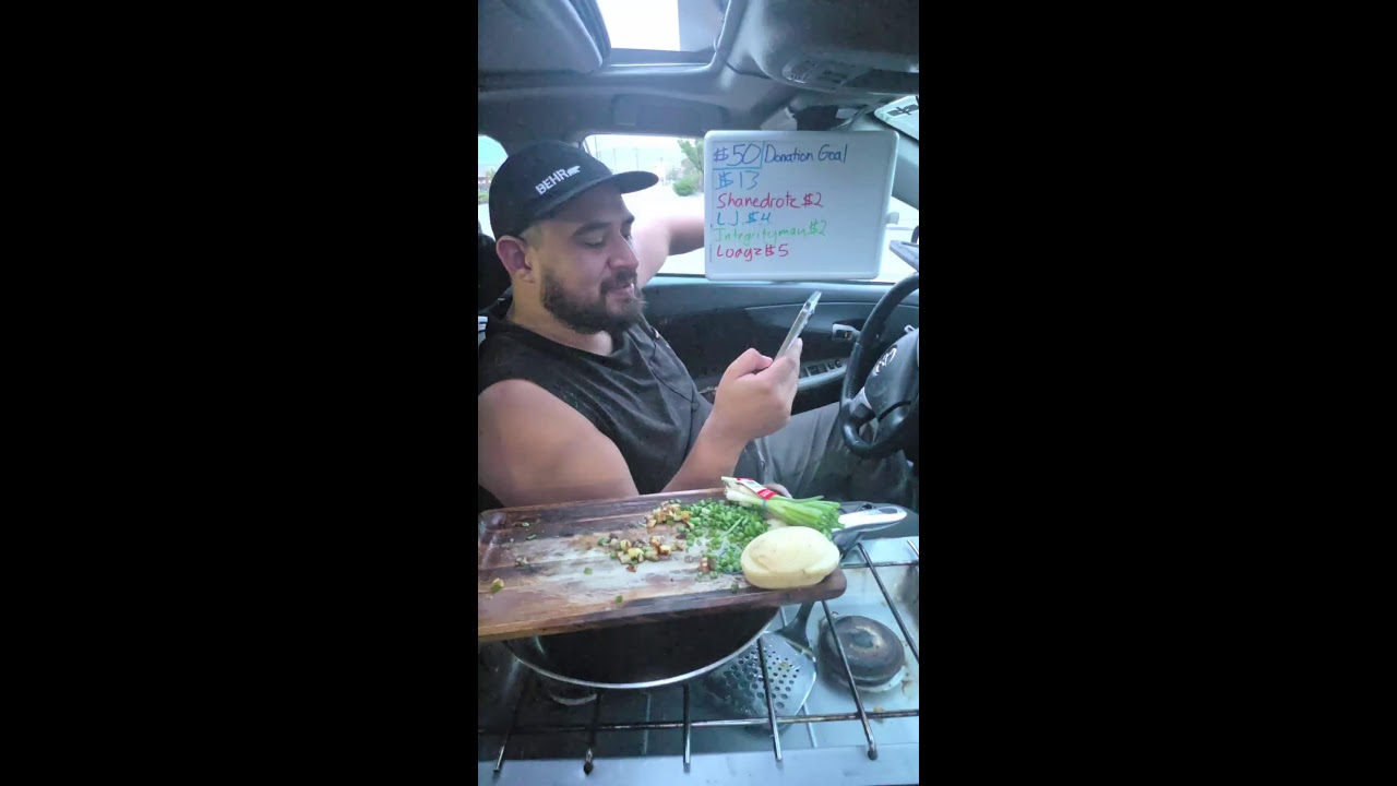 Car Cooking - Egg Tacos