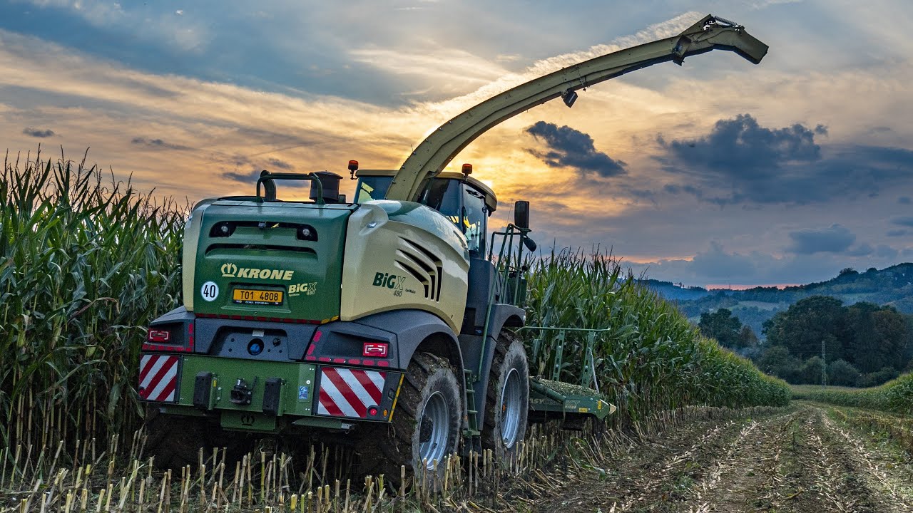 🤩 Siláže 2022 🌽 | Krone BIG X 480, Fendt 826, Fendt 516, New Holland TL-100 | 🇨🇿 Farma Herot