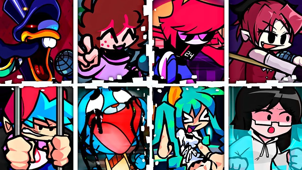 NO PARTY but Every Turn a Different Character Sings 🎶⚡ (FNF Mario Madness v2 )