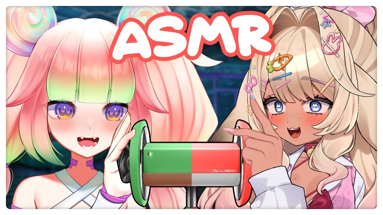 Two Girls Just Wanna Tingle You 🥺👉👈【LIVE ASMR Collab】
