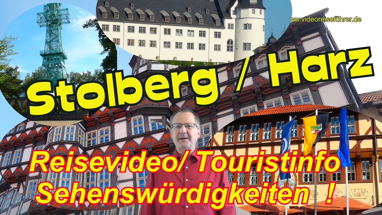 HARZ ! Stolberg/HARZ 🌄🏰🏛 Sehenswürdigkeiten und Stadtrundgang per Video🦋🏛Schloss*Rathaus*Fachwerk😃