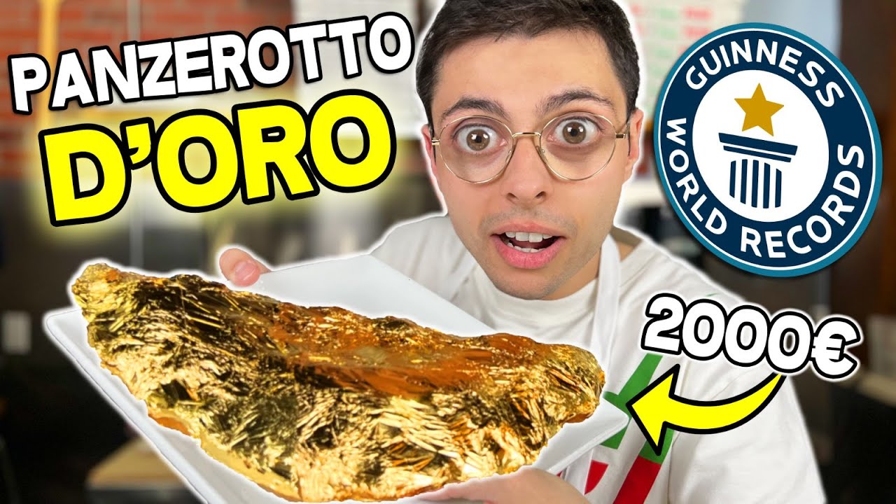 Ho Cucinato il PANZEROTTO D'ORO da 2000€ 🥟 (e mi hanno Aggredito)