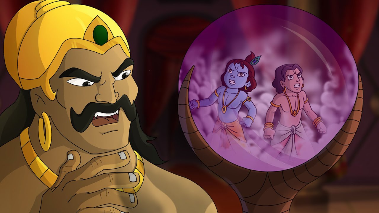 Krishna The Great - कंस मामा का षड्यंत्र | Hindi Cartoons For Kids | Animation Videos For Kids