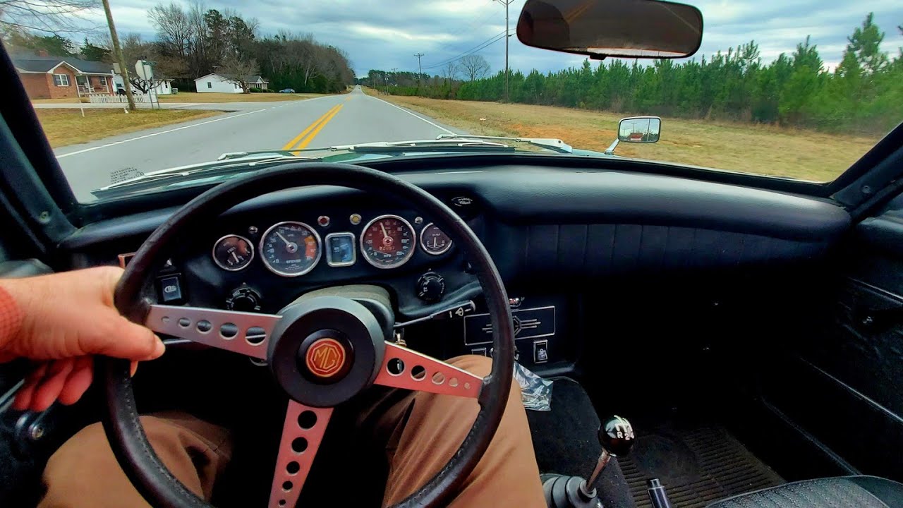 Driving a 1970 MGB GT