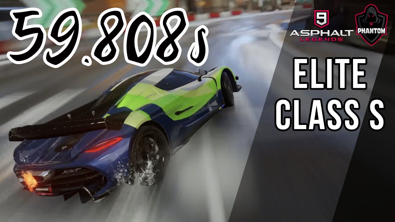 Asphalt 9 - Elite: Class S - 59.808 - Koenigsegg Jesko - City That Never Sleeps