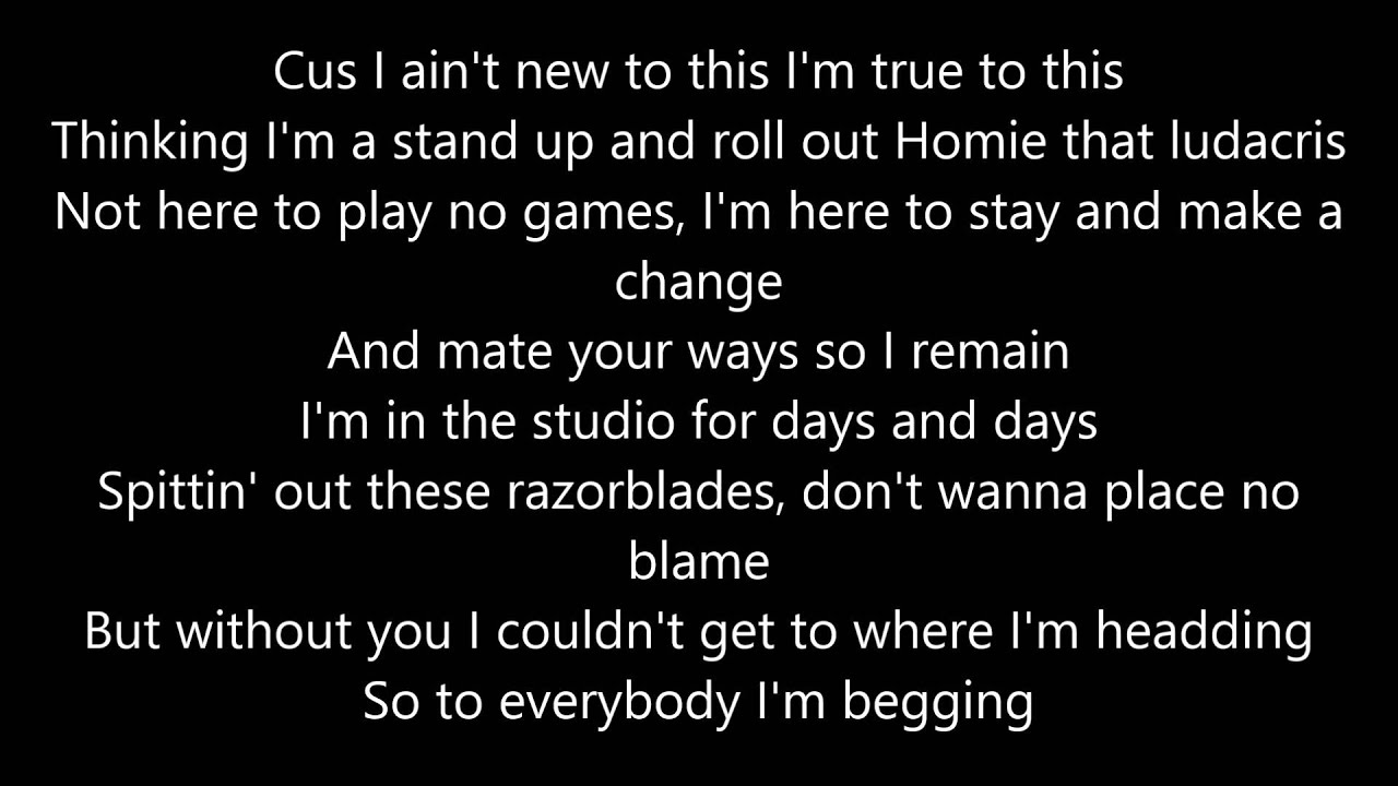 Logic Beggin' (Lyrics on screen)