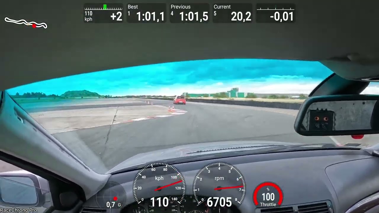 Clio 3 RS / BMW 318is - Tor Krzywa 10.07.2022 # 1:00:97