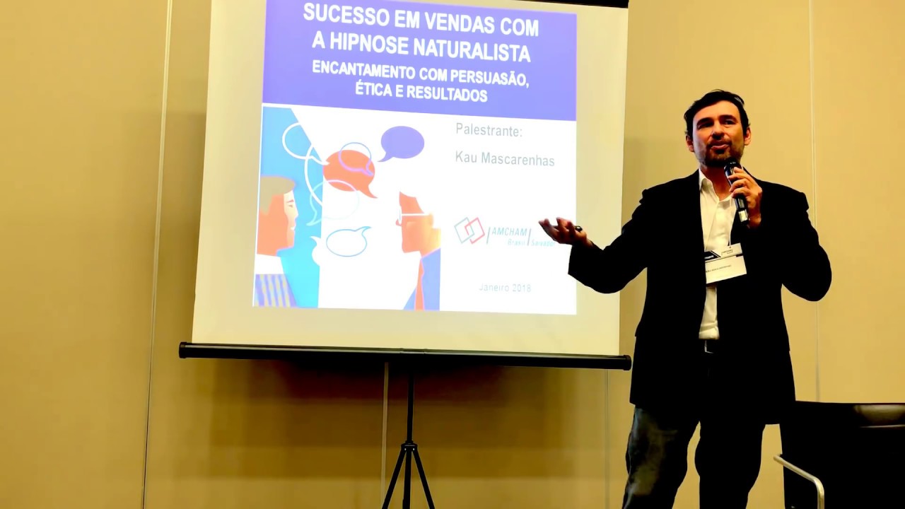 Sucesso em Vendas com Hipnose Naturalista: palestrante Kau Mascarenhas