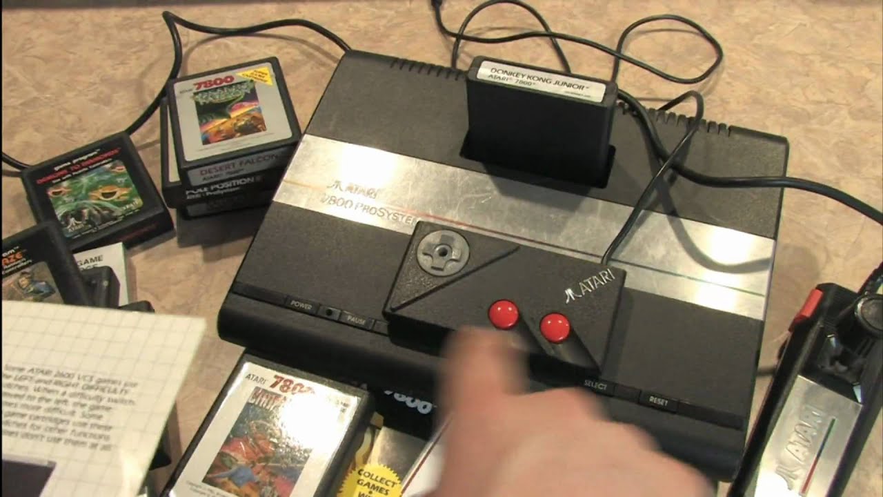 Classic Game Room HD — обзор системы ATARI 7800 Pro