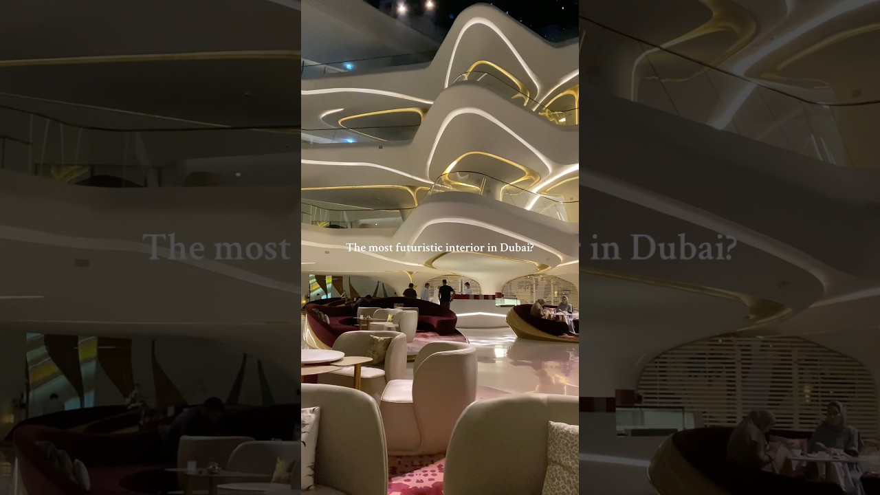 The Opus Dubai designed by Zaha Hadid - one for the architecture lovers