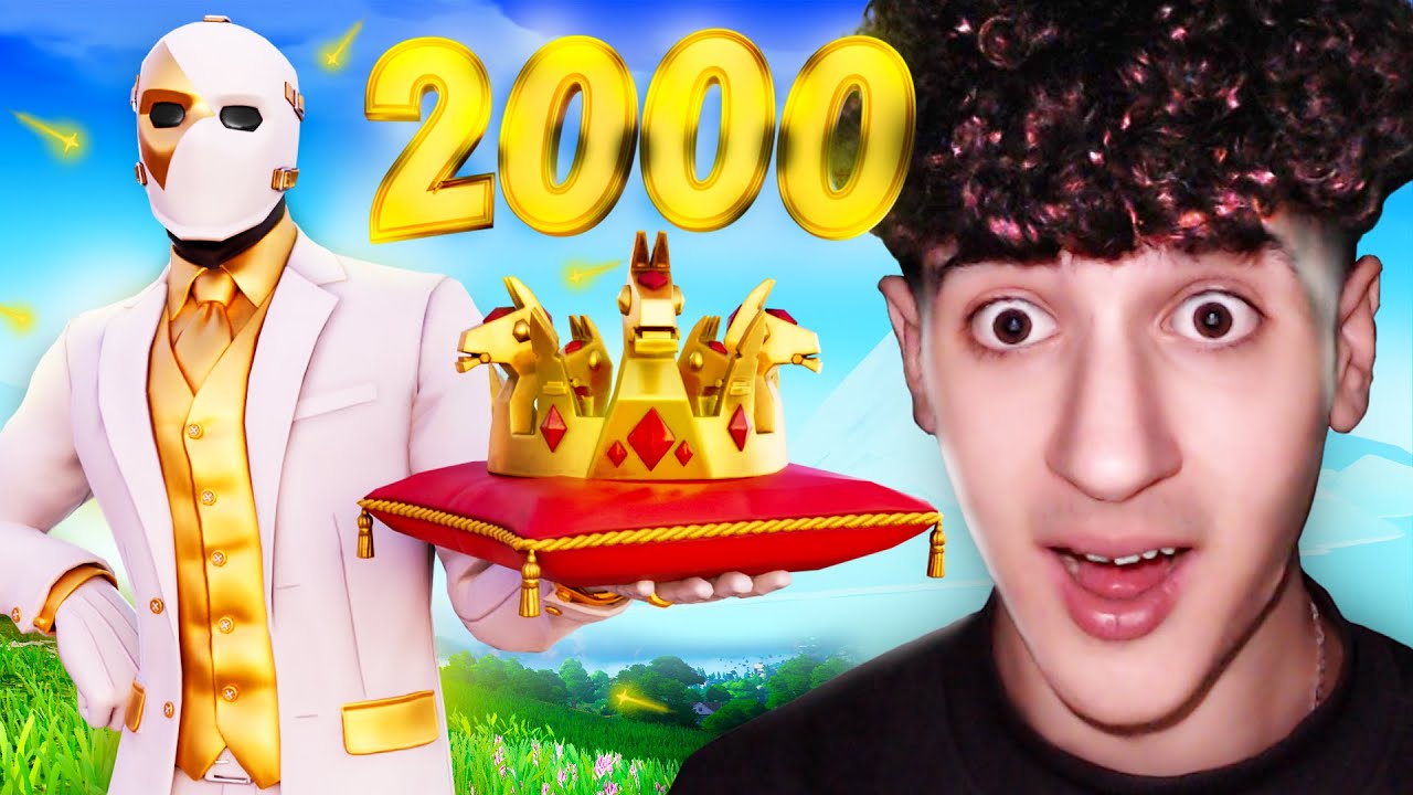 НАПРАВИХ 2,000 ПОБЕДИ ВЪВ FORTNITE!