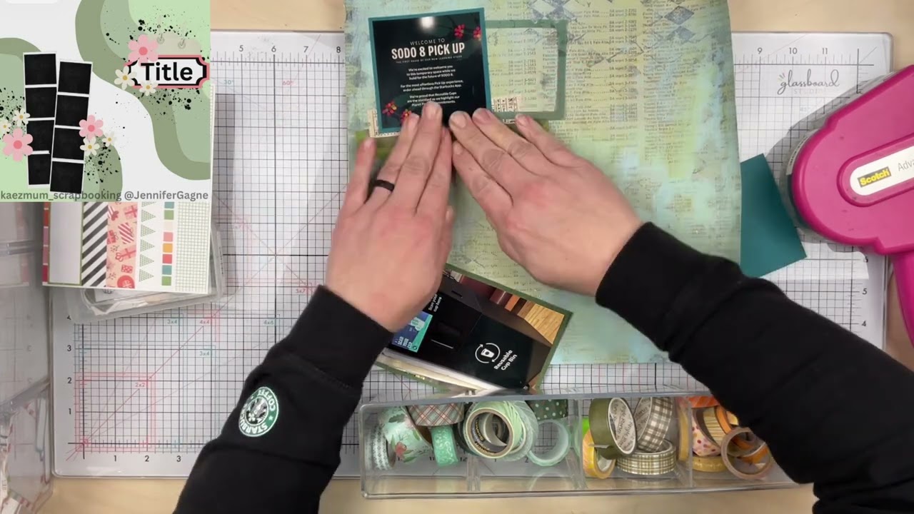 Scrapbook Process: The Bux // 30 Days of Sketches // #30dsccbl20