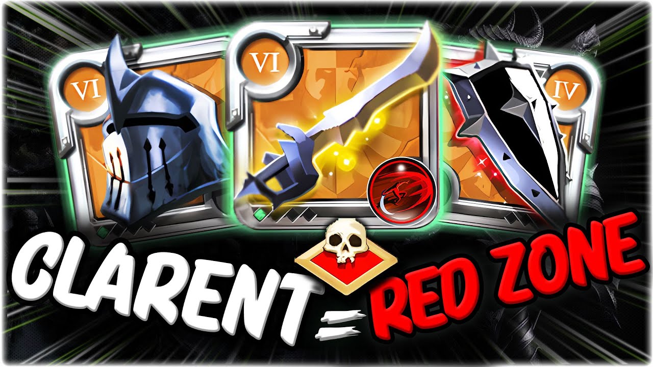 Red Zone Fights with Clarent Blade BUILD 6.1 SOLO - – Albion Online