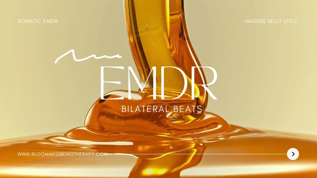 Honey ASMR + Bilateral Music | Calm Your Body, Clear Your Mind EMDR Music  (40 BPM, Wear Headphones)