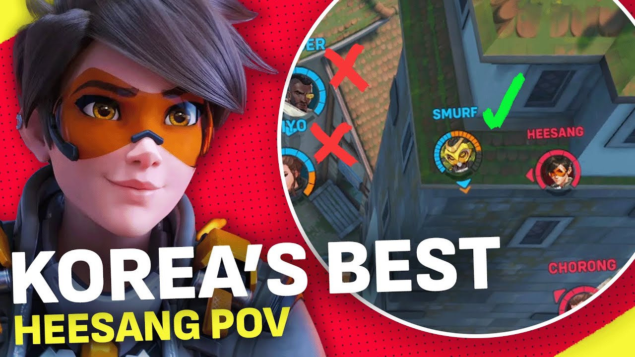 Korea's Most DOMINANT DPS: Heesang (Pro Genji/Tracer/Echo)