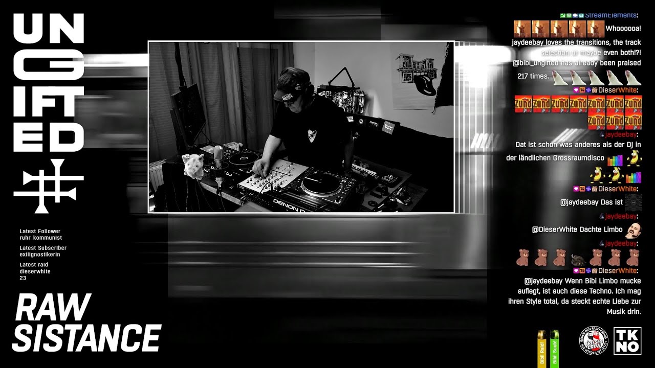Ungifted Rawsistance 001 DJ-Set | ugly djs play better techno