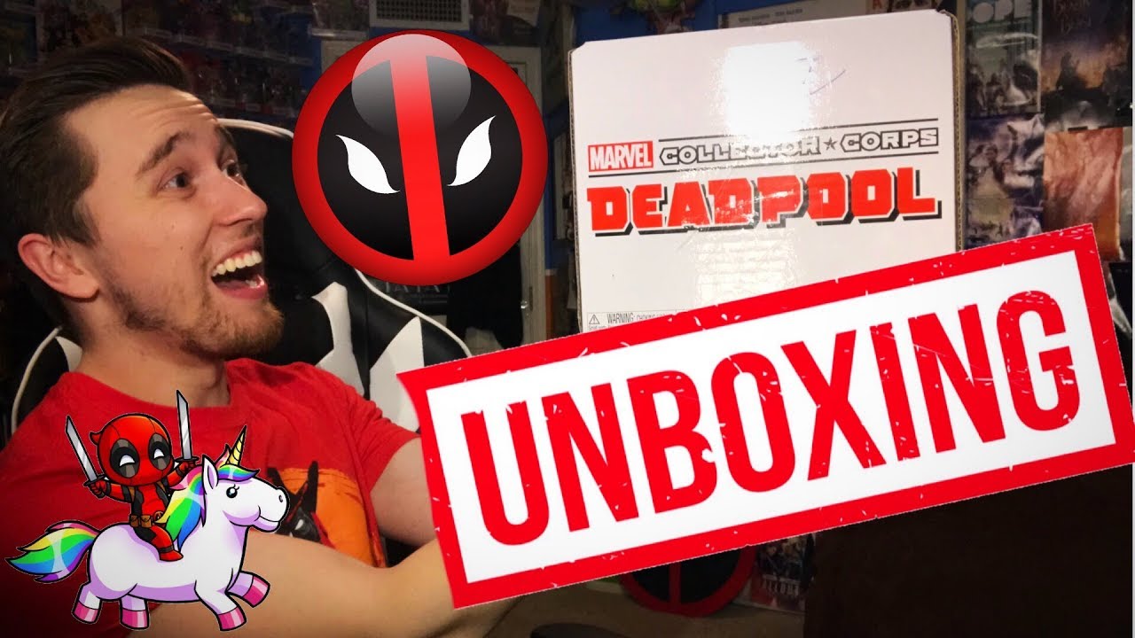 UNBOXING Amazon Marvel Collector Corps Deadpool
