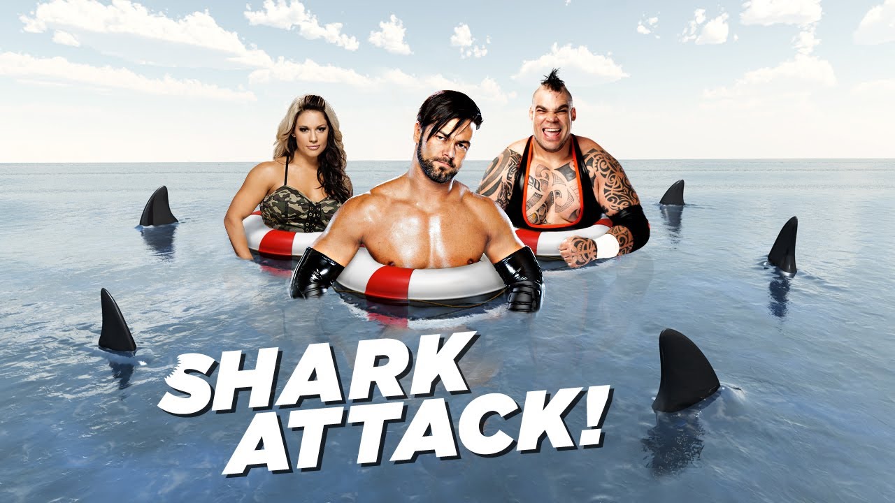 SHARK ATTACK! - Superstars & Divas go shark diving - Outside the Ring - Episode #40
