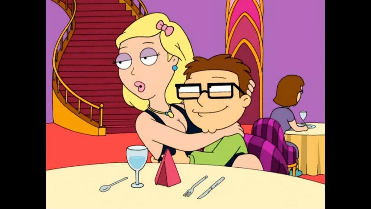 steve getting boob ( ͡° ͜ʖ ͡°)  AMERICAN DAD