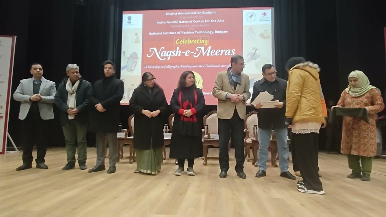AWARD CEREMONY OF NAQSH E MEERAS AT NIFT National Institute of Fashion and Technology