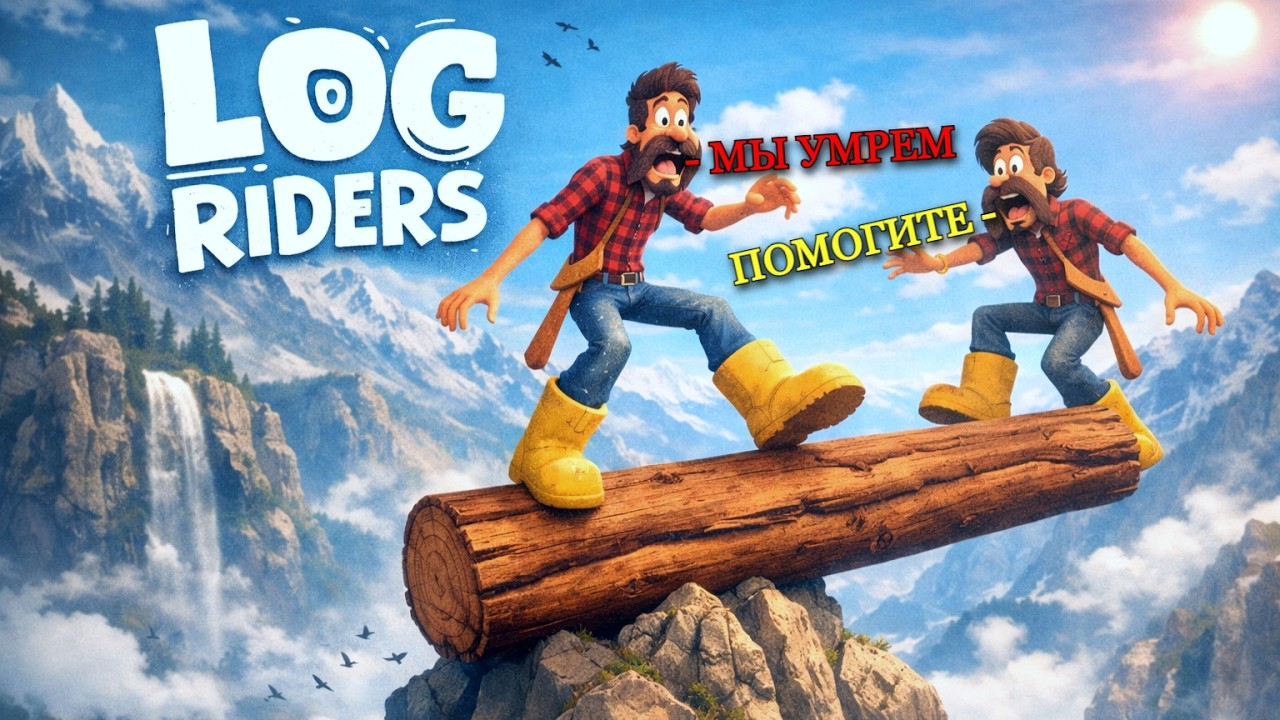 ДЕРЖИ РОВНЕЕ ИЛИ МЫ УПАДЕМ...(Log Riders)